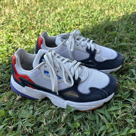 adidas Shoes - Adidas Originals Women’s‎ Size 6 Shoes Falcon Crystal White Collegiate Navy